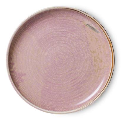 HKliving Home Chef Dinerbord Rustic Pink