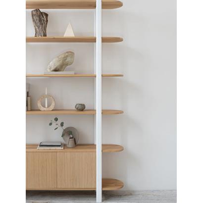 Studio HENK Oblique Cabinet 4L-250-1E Zwart