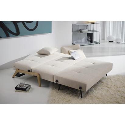 Innovation Slaapbank Cubed 140 Deluxe Eiken