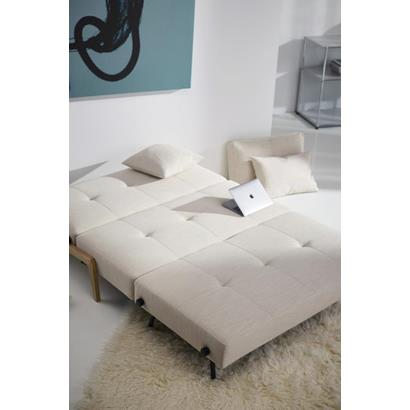 Innovation Slaapbank Cubed 140 Deluxe Eiken