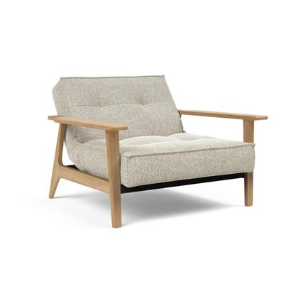 Innovation Fauteuil Splitback met Eiken Arm