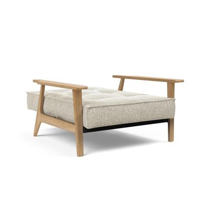 Innovation Fauteuil Splitback met Eiken Arm