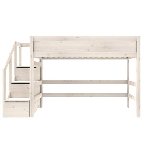 LifeTime Hoogslaper met Trapkast 152 cm