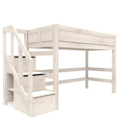 LifeTime Hoogslaper met Trapkast 152 cm