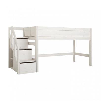 LifeTime Halfhoogslaper met Trapkast 128 cm