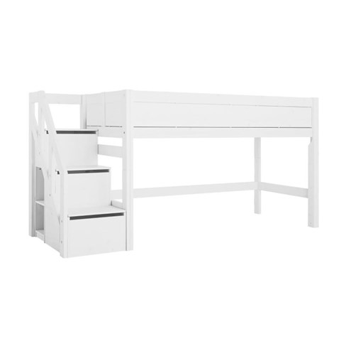 LifeTime Halfhoogslaper met Trapkast 128 cm