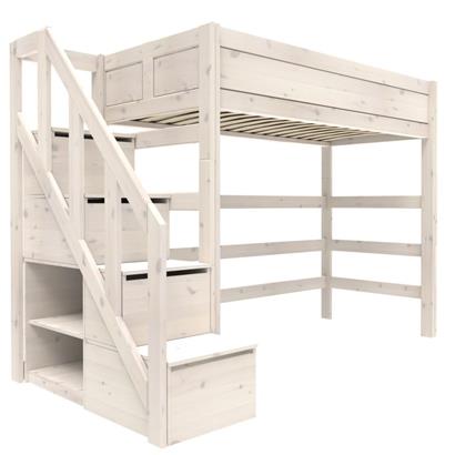LifeTime Hoogslaper met Trapkast 177 cm