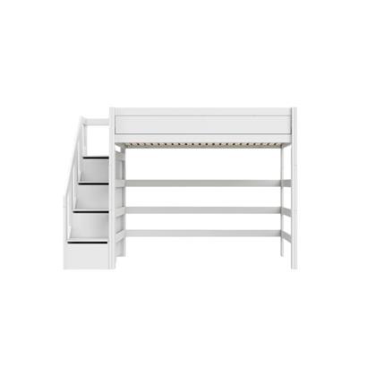 LifeTime Hoogslaper met Trapkast 177 cm 120/200