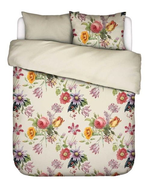 Essenza Dekbedovertrek Florea Vanilla 140 x 220 cm                                                