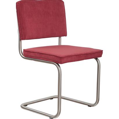 Bloedbad spiritueel grijnzend Zuiver Stoel Ridge Rib Brushed - Rood - 7002200036 | € 189,00 - eLiving