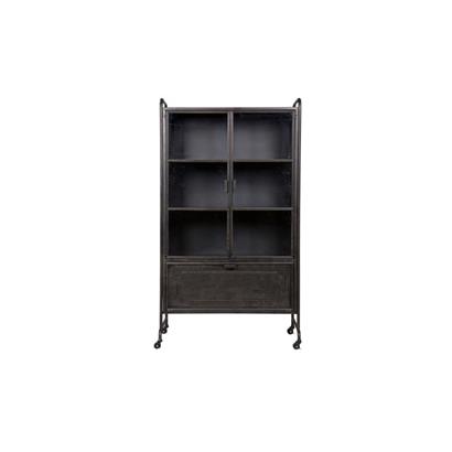 BePureHome Vitrinekast Steel Zwart