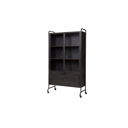 BePureHome Vitrinekast Steel Zwart