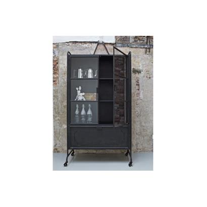 BePureHome Vitrinekast Steel Zwart