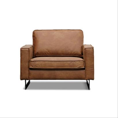 Fauteuil Texas 1-zits Cognac 85 cm                                                       