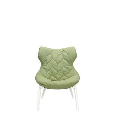 Kartell Fauteuil Foliage Wit Onderstel