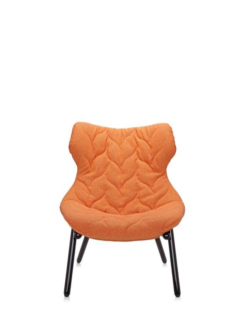 Kartell Fauteuil Foliage Zwart Onderstel