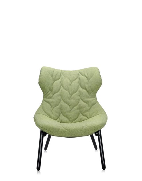 Kartell Fauteuil Foliage Zwart Onderstel