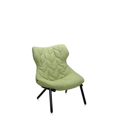 Kartell Fauteuil Foliage Zwart Onderstel