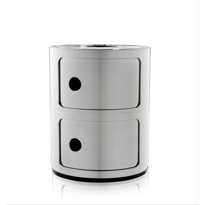 Kartell Kastje Componibili Metal 2 Deurs