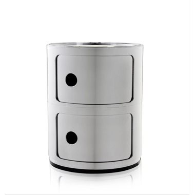 Kartell Kastje Componibili Metal 2 Deurs