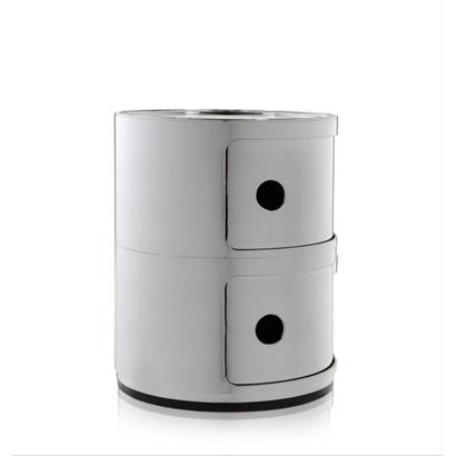 Kartell Kastje Componibili Metal 2 Deurs