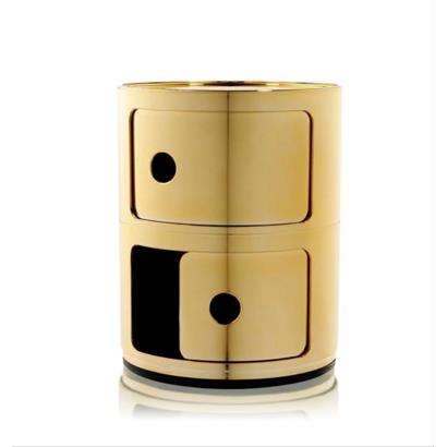 Kartell Kastje Componibili Metal 2 Deurs