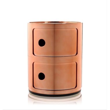 Kartell Kastje Componibili Metal 2 Deurs