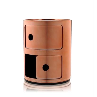 Kartell Kastje Componibili Metal 2 Deurs