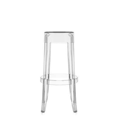 Kartell Barkruk Charles Ghost Hoog