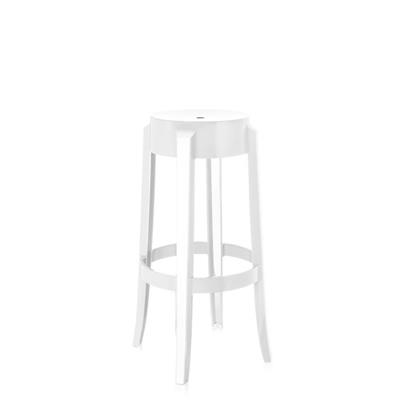 Kartell Barkruk Charles Ghost Hoog