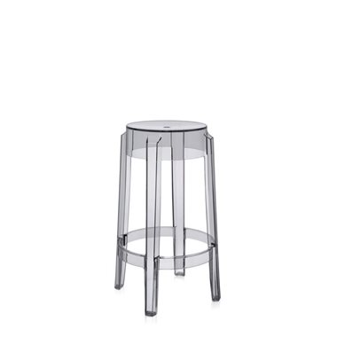 Kartell Barkruk Charles Ghost Laag