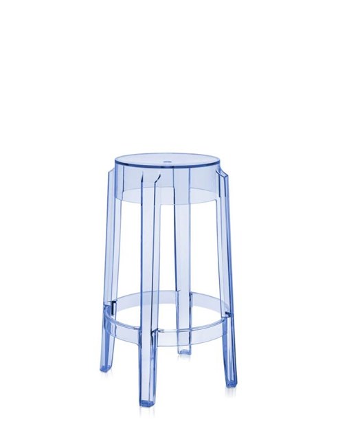 Kartell Barkruk Charles Ghost Laag