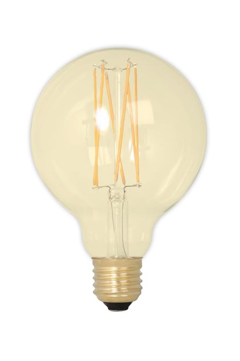 Lichtbron LED Globe Goud Dimbaar Medium