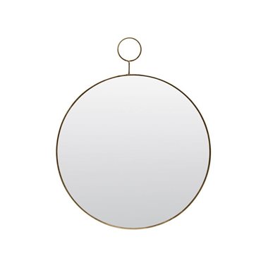 House Doctor Spiegel The Loop Brass 38 cm