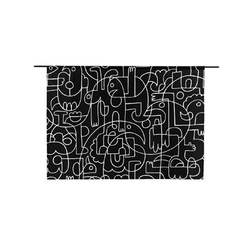 Urban Cotton Wandkleed Doodles L (190 x 145 cm)                                            