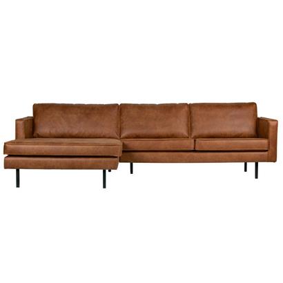 BePureHome 3-Zits Bank Rodeo Met Chaise Longue Links