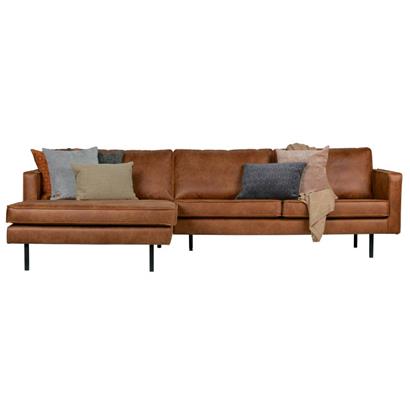 BePureHome 3-Zits Bank Rodeo Met Chaise Longue Links