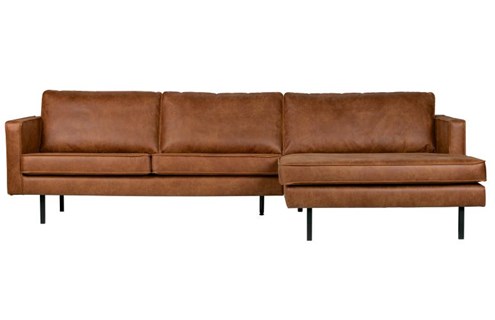 BePureHome 3-Zits Bank Rodeo Met Chaise Longue Rechts