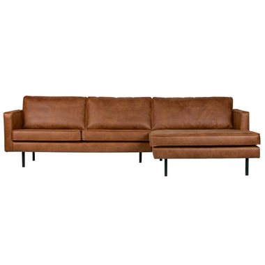 BePureHome 3-Zits Bank Rodeo Met Chaise Longue Rechts