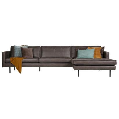 BePureHome 3-Zits Bank Rodeo Met Chaise Longue Rechts