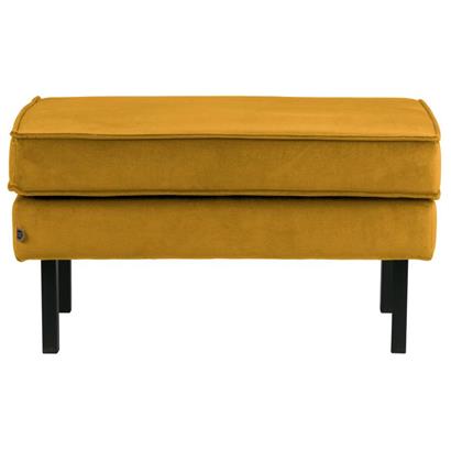 BePureHome Hocker Rodeo Velvet op poten