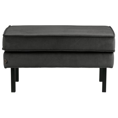 BePureHome Hocker Rodeo Velvet op poten