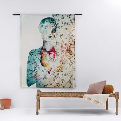 Urban Cotton Wandkleed Thoughts L (190 x 145 cm)                                            