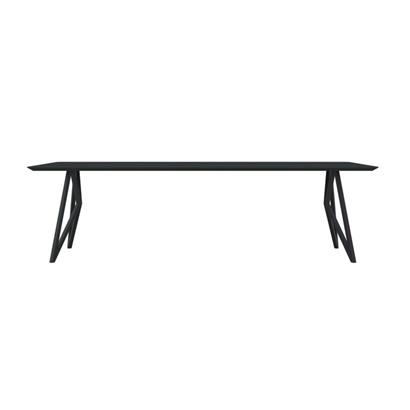 Eettafel Butterfly Zwart 160x90x3 cm                                                 