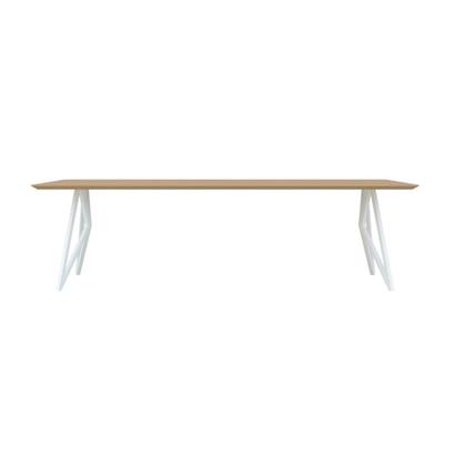 Eettafel Butterfly Wit 160x90x3 cm                                                 