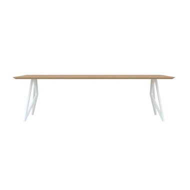 Eettafel Butterfly Wit 180x90x3 cm                                                 