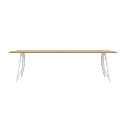 Eettafel Butterfly Wit 160x90x3 cm                                                 