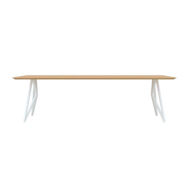 Eettafel Butterfly Wit 180x90x3 cm                                                 