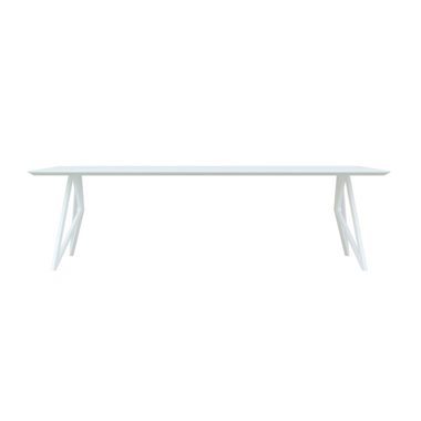 Eettafel Butterfly Wit 160x90x3 cm                                                 