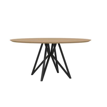 Eettafel Butterfly Zwart Rond Ø140 cm                                                     